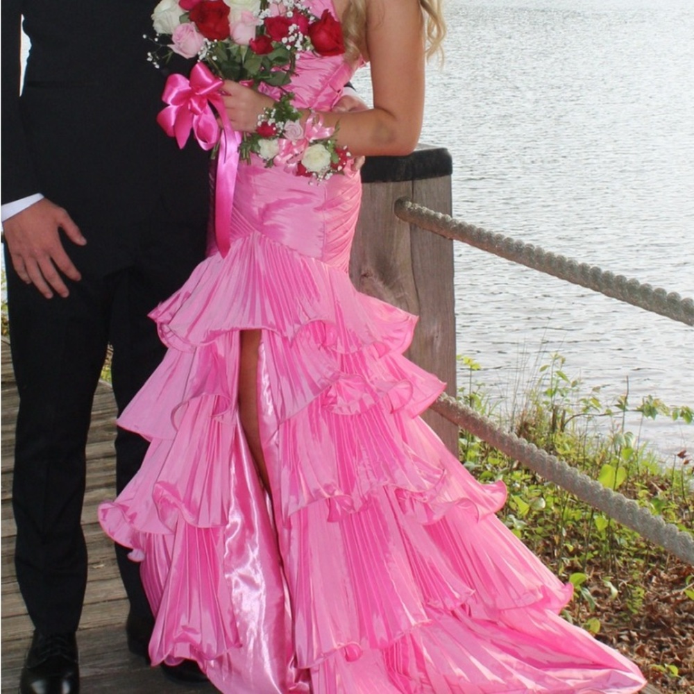 Jovani Gorgeous Ruffled Gown
